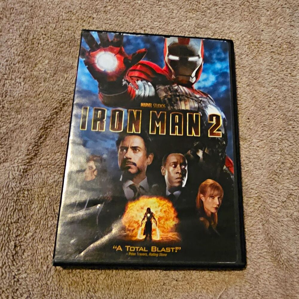 Iron Man 2 (DVD, Widescreen) Robert Downey Jr. Jon Favreau PG-13 Action